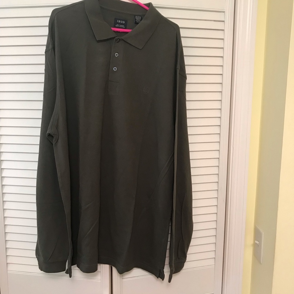 Green Izod Men’s Shirt, 2XLT